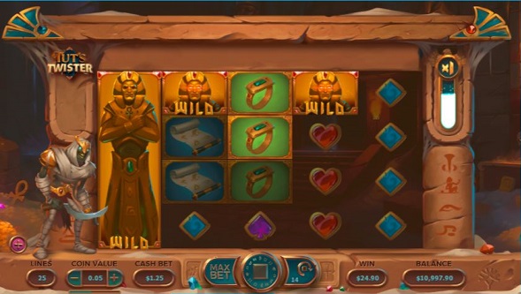 Tut's Twister slots HappyLuke casino online đánh bài online chơi bằng tiền thật