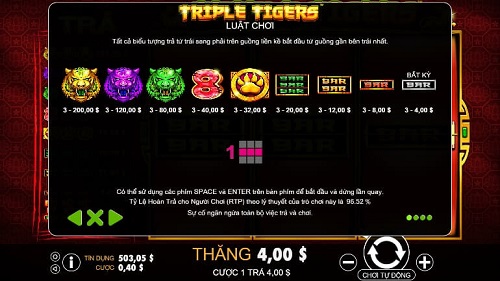 Triple Tigers Pragmatic Play slots HappyLuke casino online