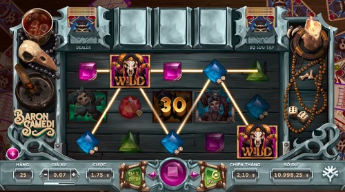 Baron Samedi Yggdrasil gaming slots HappyLuke casino đánh bài online