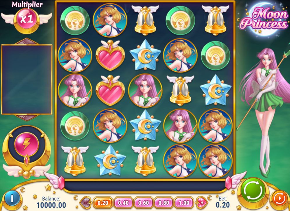 Review slot game Moon Princess - vừa chơi vừa ngắm gái xinh