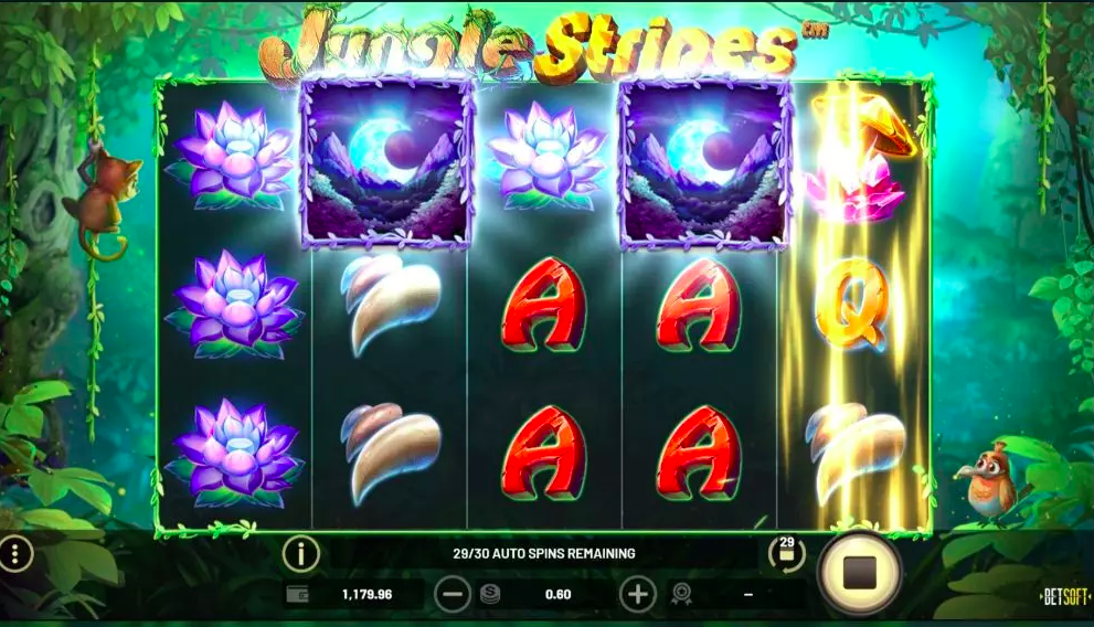 Review Jungle Stripes - slot games mới toanh đáng thử trên HappyLuke
