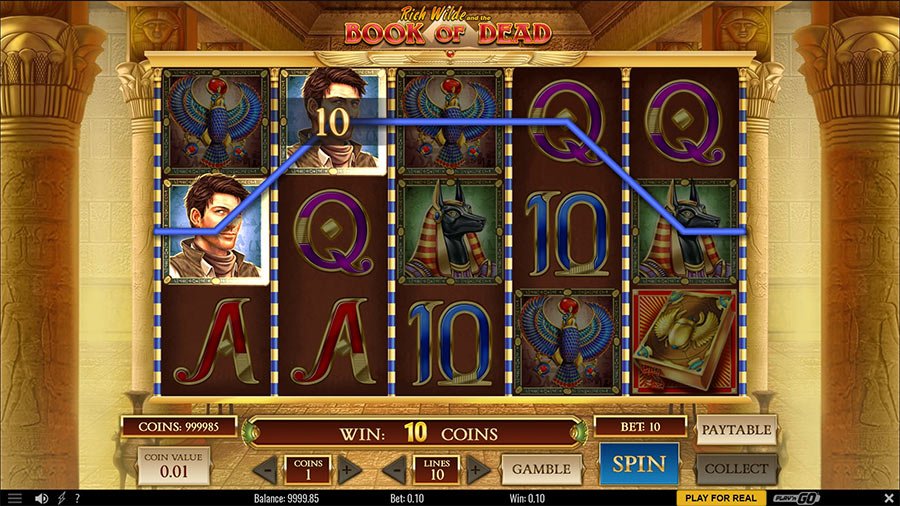 Book of Dead - một trong những slot games xuất sắc nhất