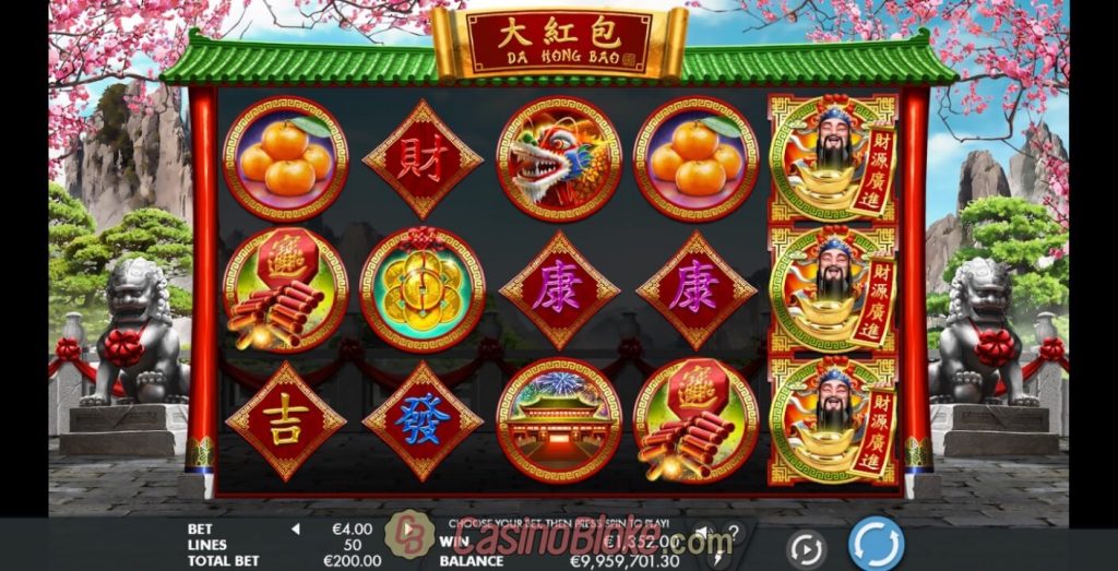 Review Da Hong Bao -  slot games được VIP HappyLuke yêu thích