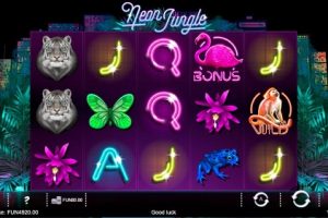 Neon Jungle slots HappyLuke đánh bài online casino trực tuyến